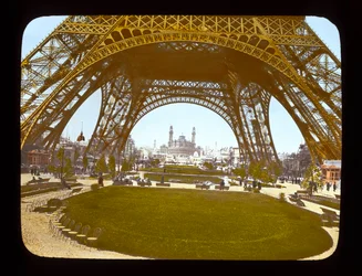 Esposizione di Parigi: Torre Eiffel e il Trocadero, 1900